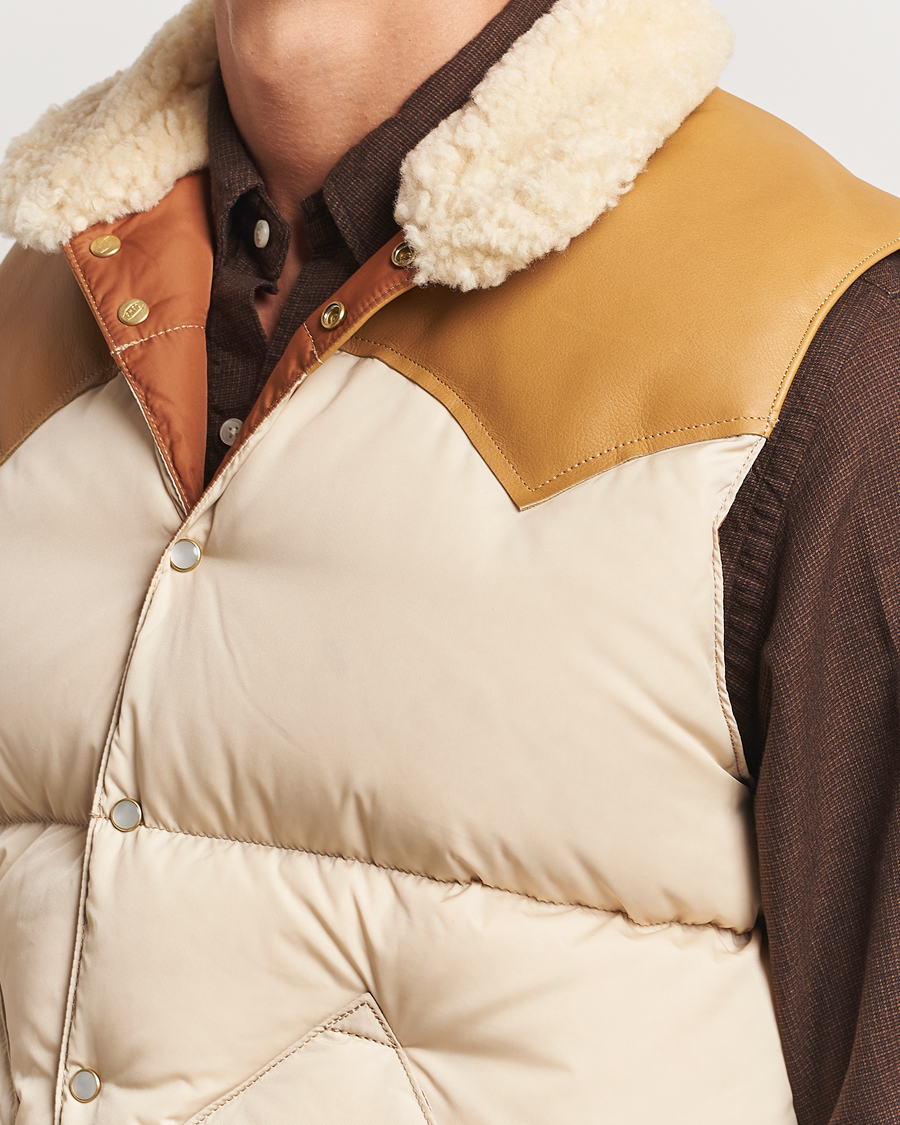 Homme | Manteaux Et Vestes | Rocky Mountain Featherbed | Christy Vest Light Beige
