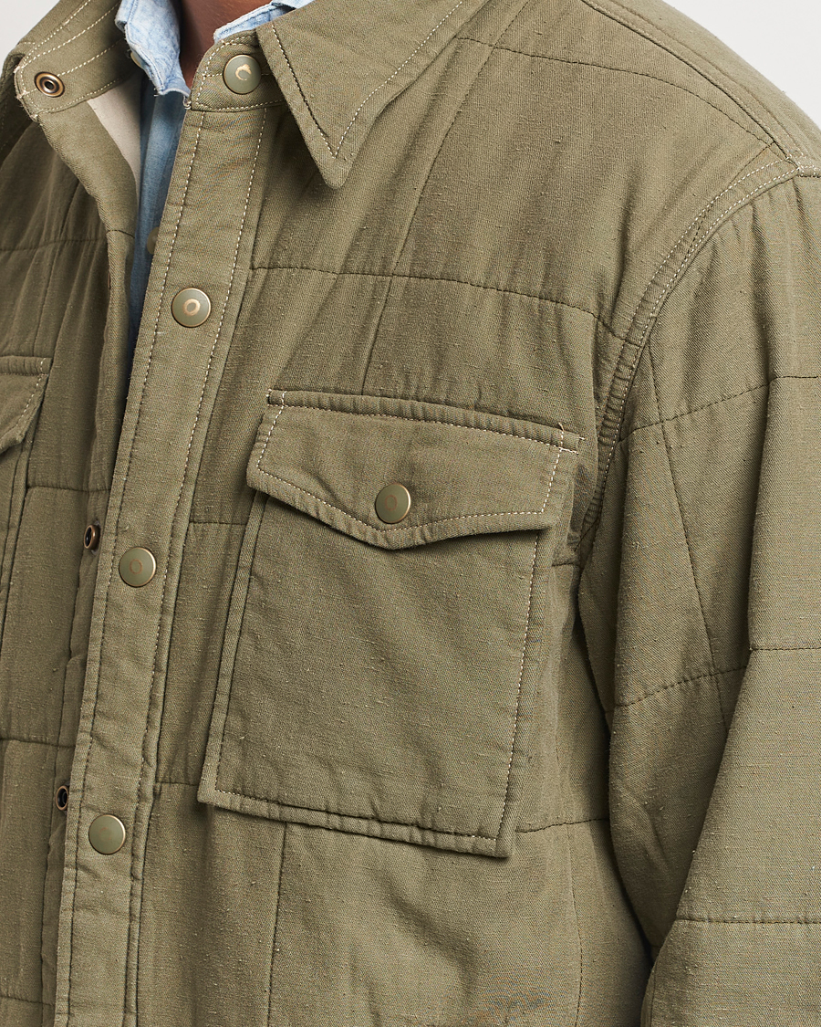 Heren | Jassen | RRL | Mountain Shirt Jacket Olive Drab