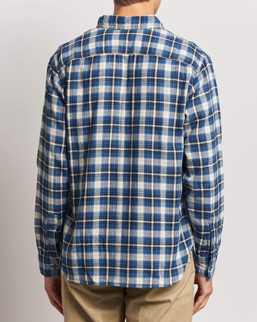 Heren | Overhemden | RRL | Herc Flannel Shirt Blue Check
