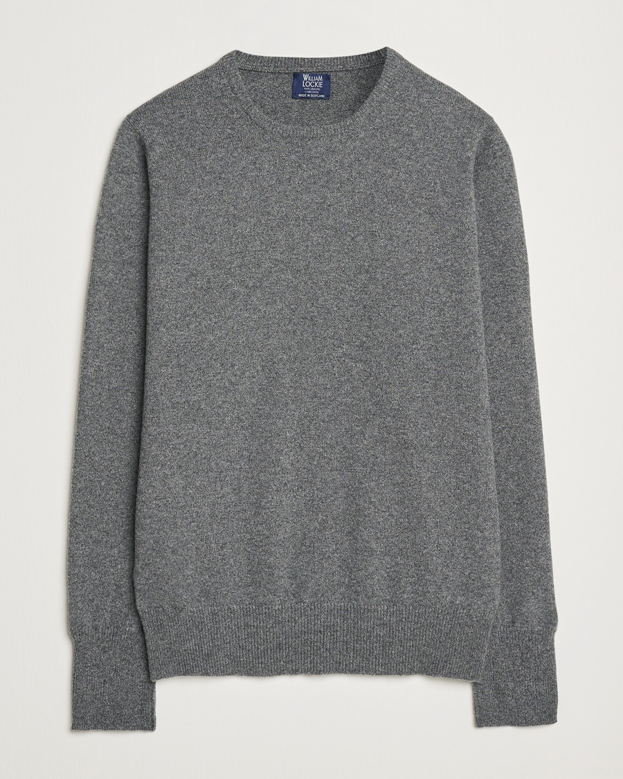 Homme | Pulls Et Tricots | William Lockie | Rob Lambswool Crewneck Cliff