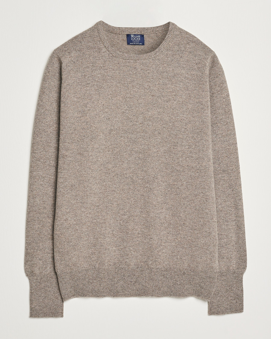 Heren | Truien | William Lockie | Rob Lambswool Crewneck Vole