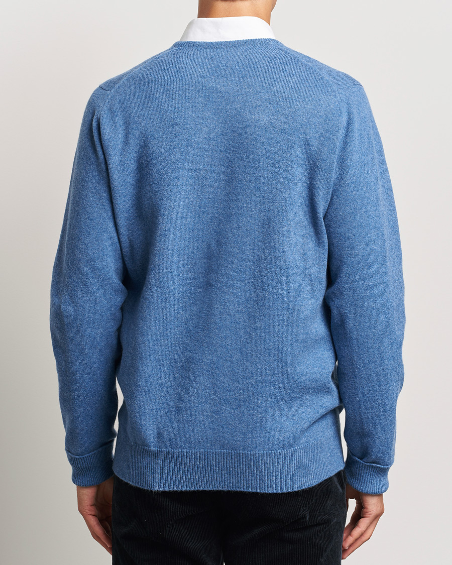 Heren | Truien | William Lockie | Rob Lambswool V-Neck Clyde
