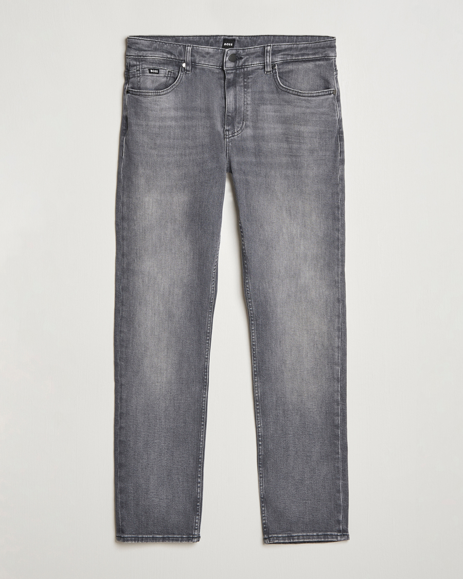 Heren | Jeans | BOSS BLACK | Delaware Jeans Medium Grey