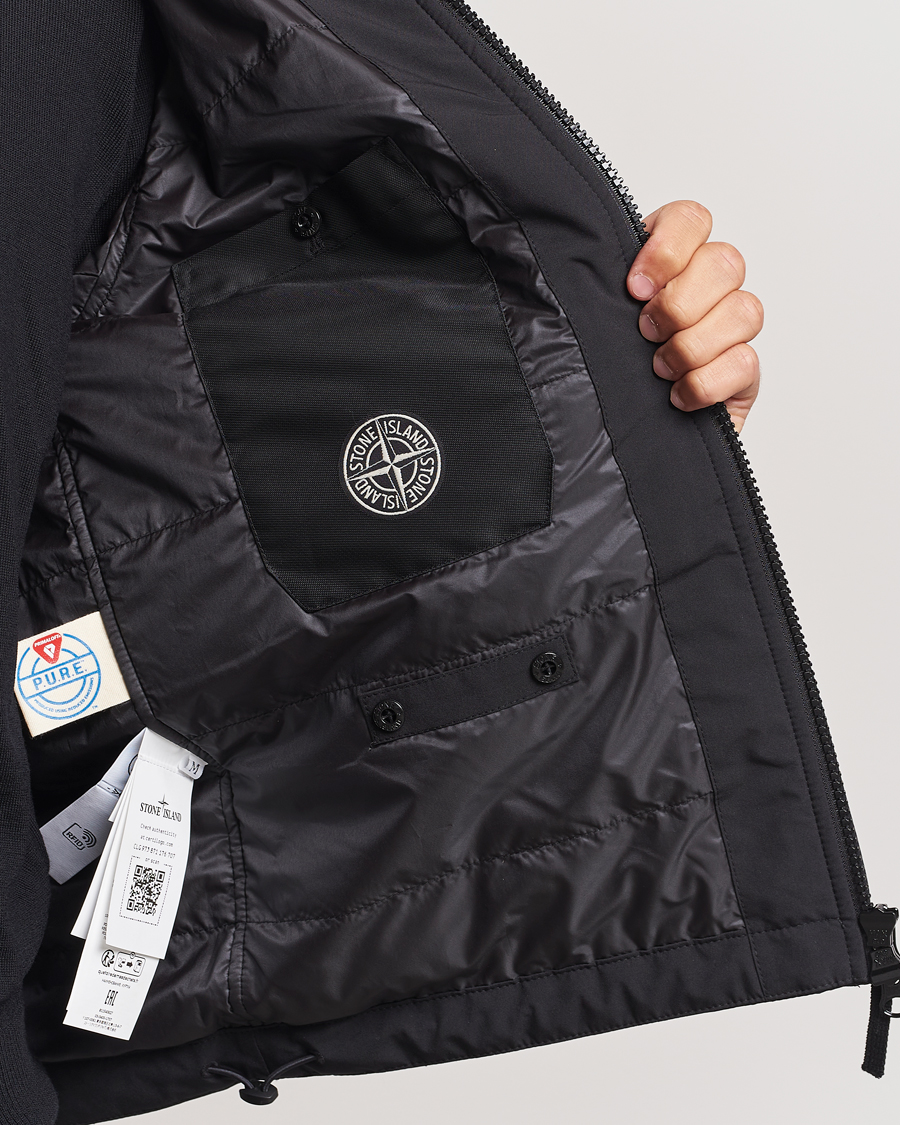 Homme | Manteaux Et Vestes | Stone Island | Soft Shell Primaloft Padded Jacket Black