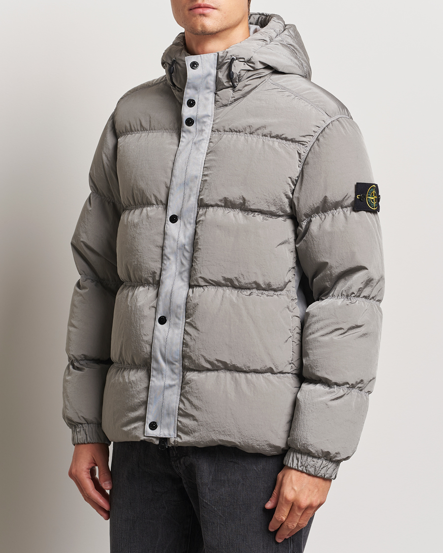Homme | Manteaux Et Vestes | Stone Island | Nylon Metal Down Jacket Grey