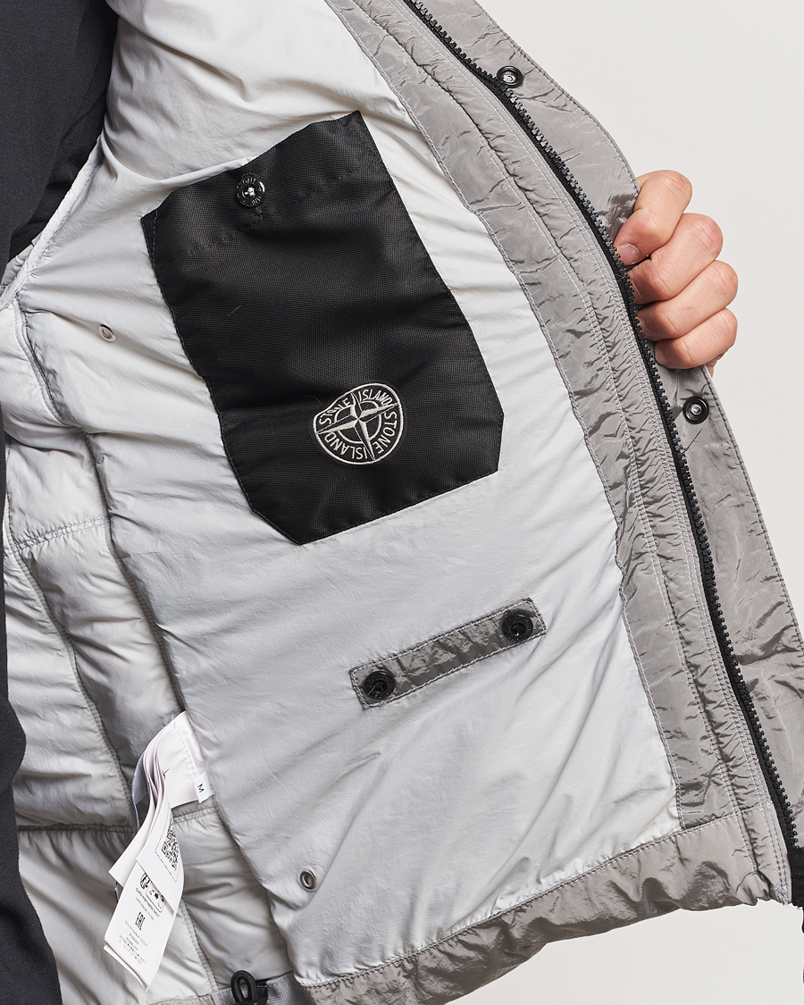 Homme | Manteaux Et Vestes | Stone Island | Nylon Metal Down Jacket Grey