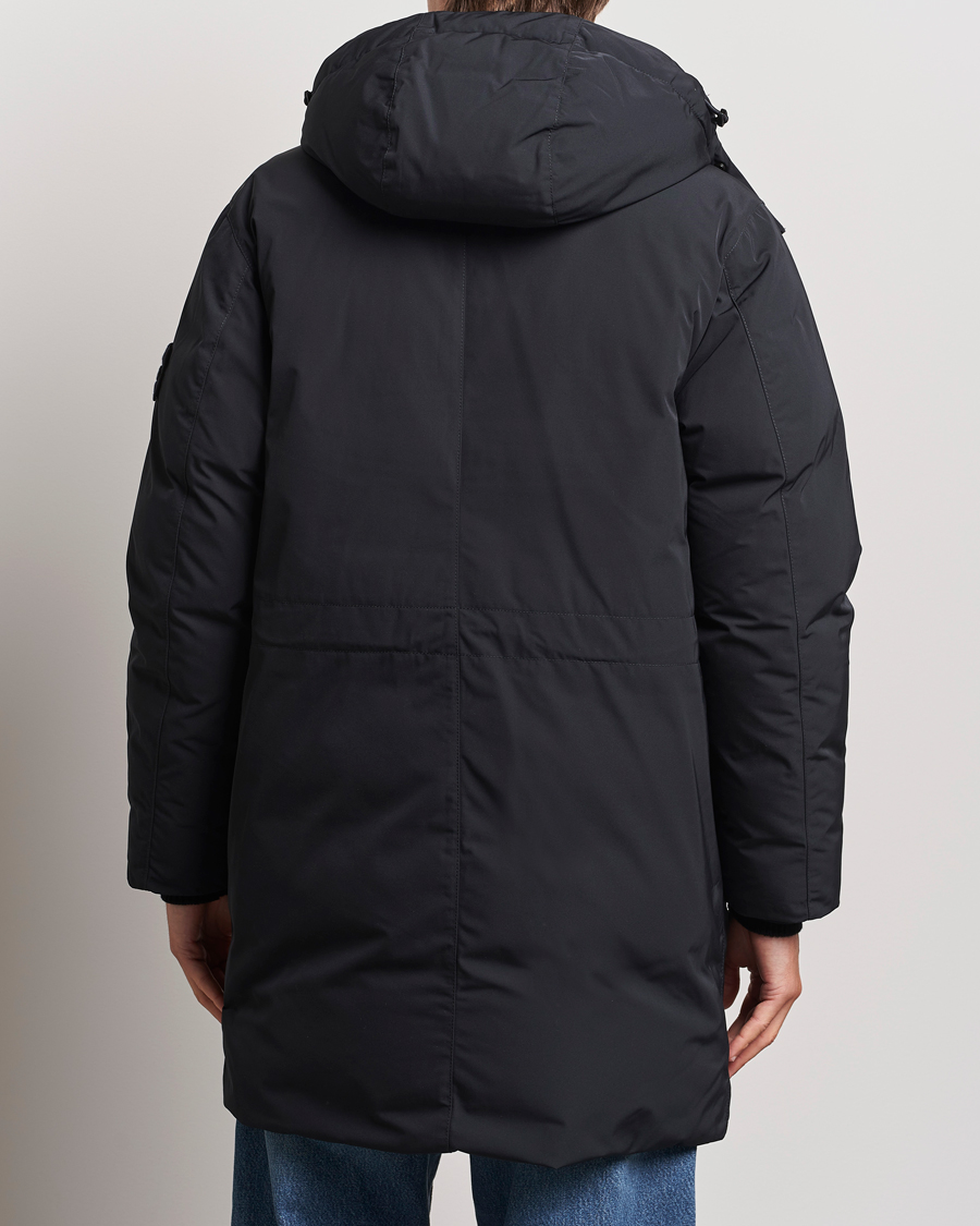 Homme | Manteaux Et Vestes | Stone Island | Micro Twill Hooded Parka Black
