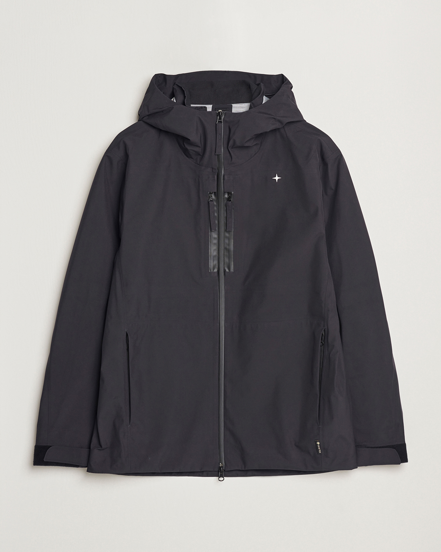 Heren | Jassen | Stone Island | Gore-Tex Stellina Hooded Jacket Blue Marine