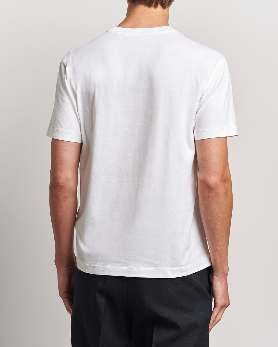 Homme | T-shirts | Stone Island | Garment Dyed Jersey T-Shirt White