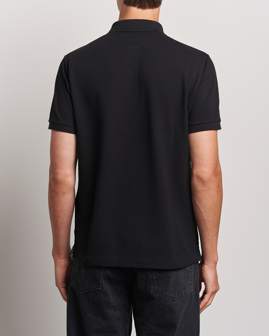 Homme | Polos | Stone Island | Cotton Pique Polo Black