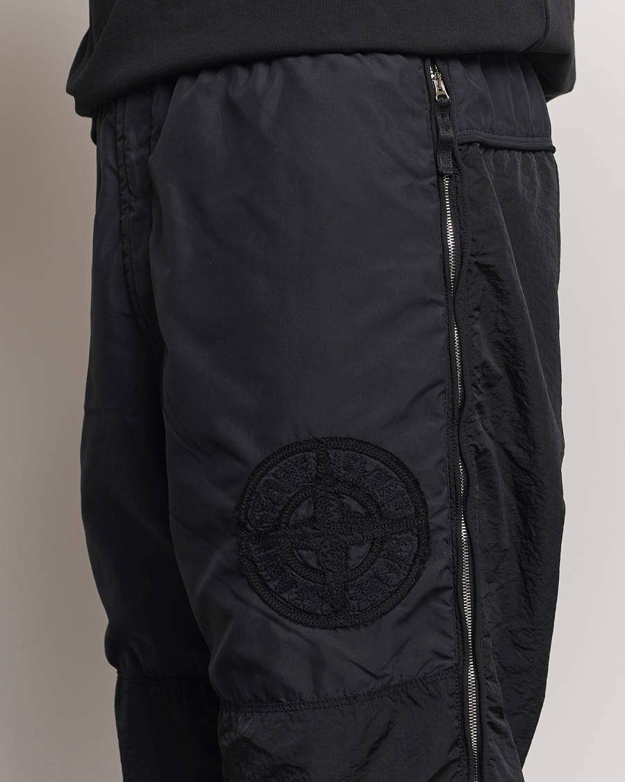 Heren | Broeken | Stone Island | Washed Nylon Jogger Pants Black