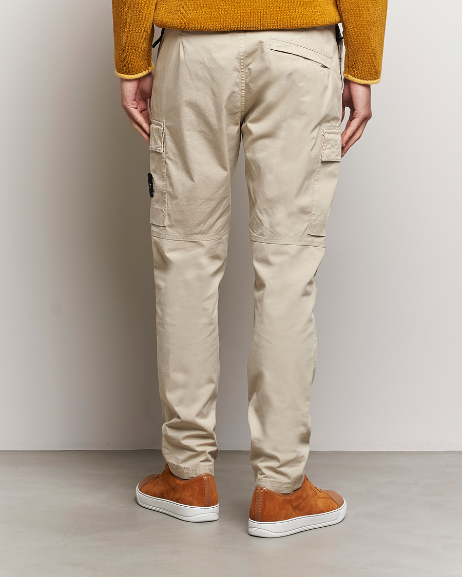 Heren | Broeken | Stone Island | Stretch Cotton Gabardine Trousers Plaster