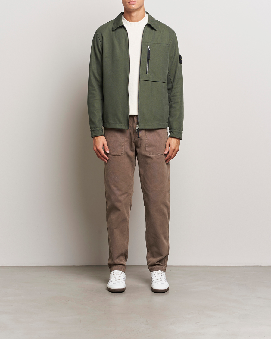 Homme | Pantalons | Stone Island | Panama Cotton Pants Walnut