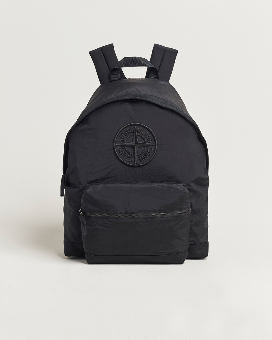 Homme | Stone Island Nylon Metal Backpack Black | Stone Island | Nylon Metal Backpack Black