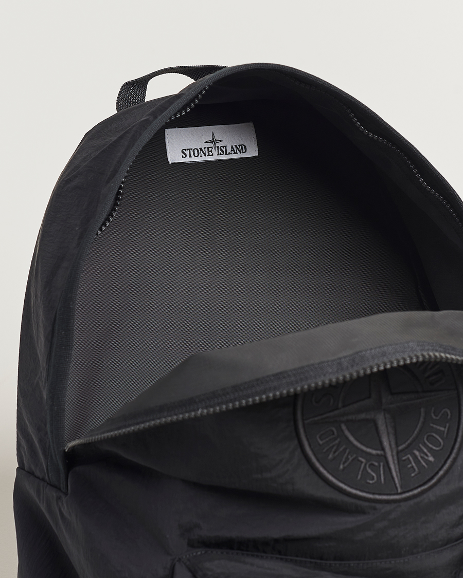Homme | Stone Island Nylon Metal Backpack Black | Stone Island | Nylon Metal Backpack Black