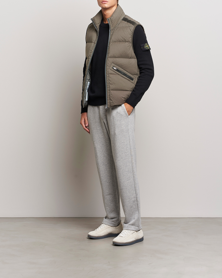 Heren | Jassen | Stone Island | Nylon Down-TC Vest Walnut