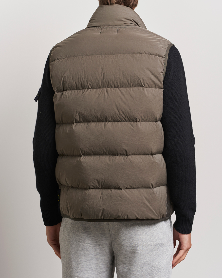 Heren | Jassen | Stone Island | Nylon Down-TC Vest Walnut