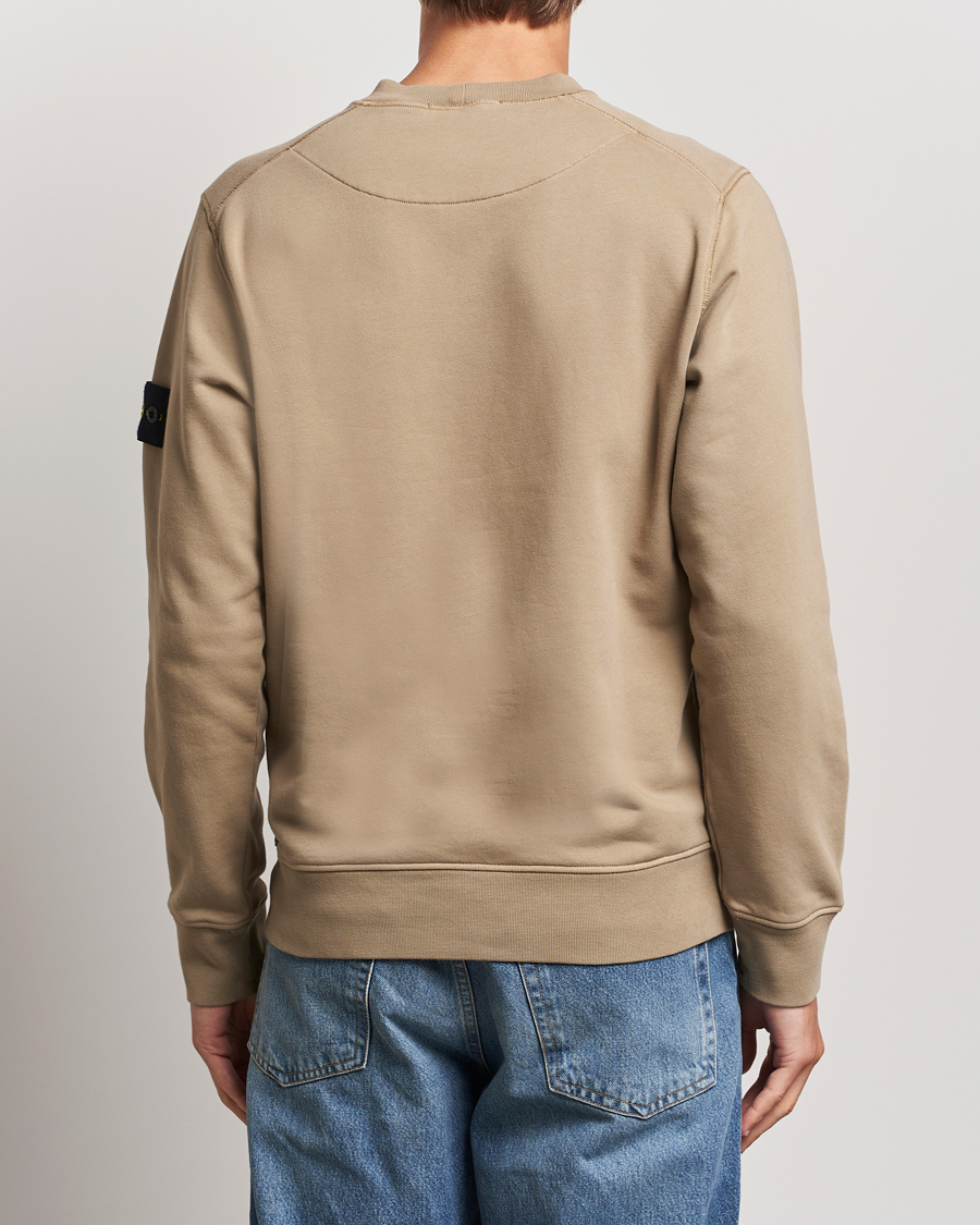 Heren | Truien | Stone Island | Garment Dyed Fleece Sweatshirt Biscuit