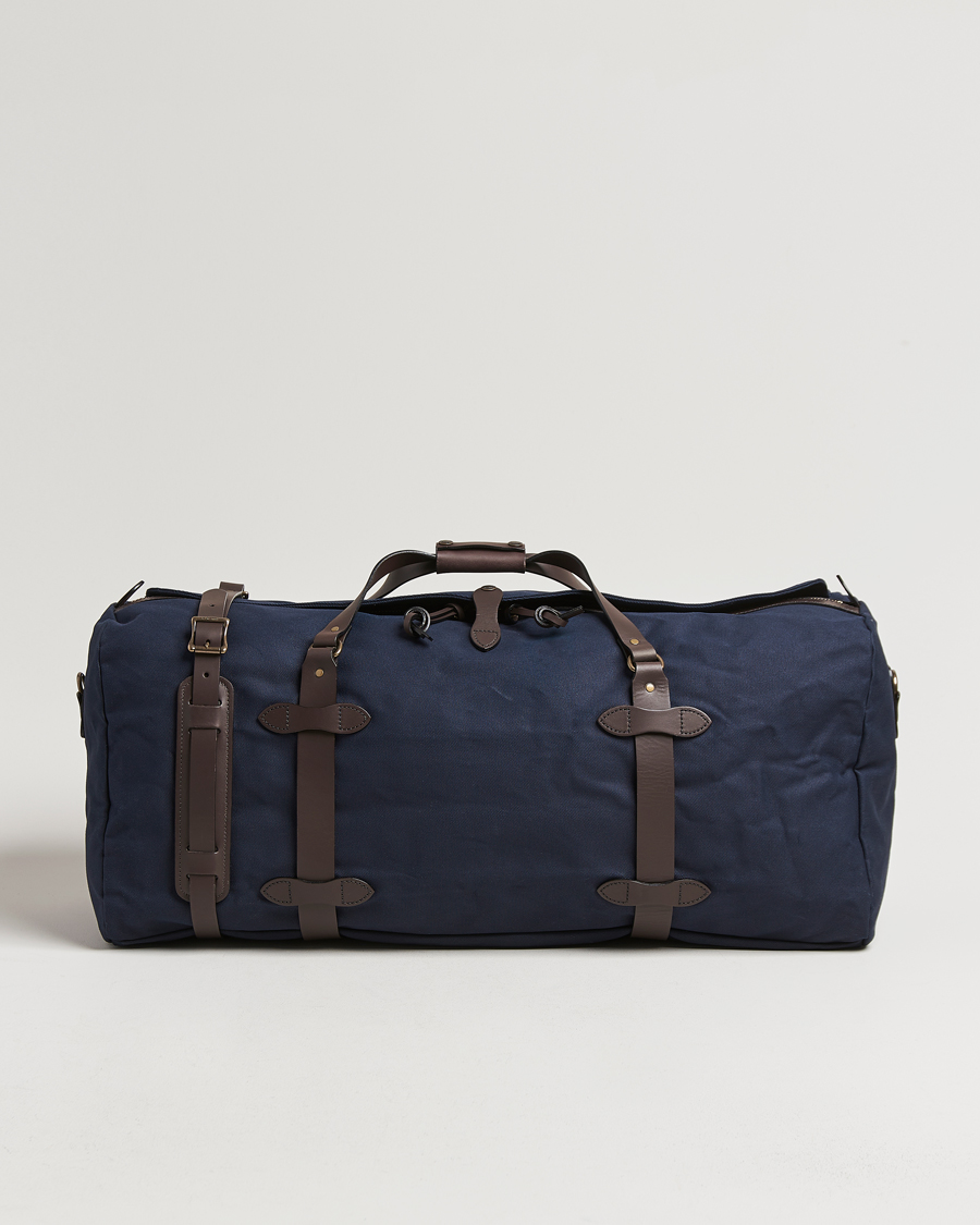 Heren | Tassen | Filson | Rugged Twill Duffle Large Navy
