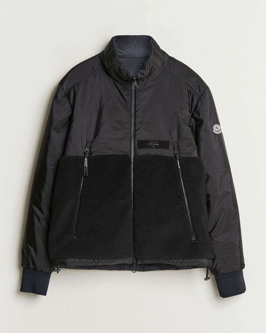 Homme | Manteaux Et Vestes | Moncler | Vallorch Reversible Fleece Jacket Black