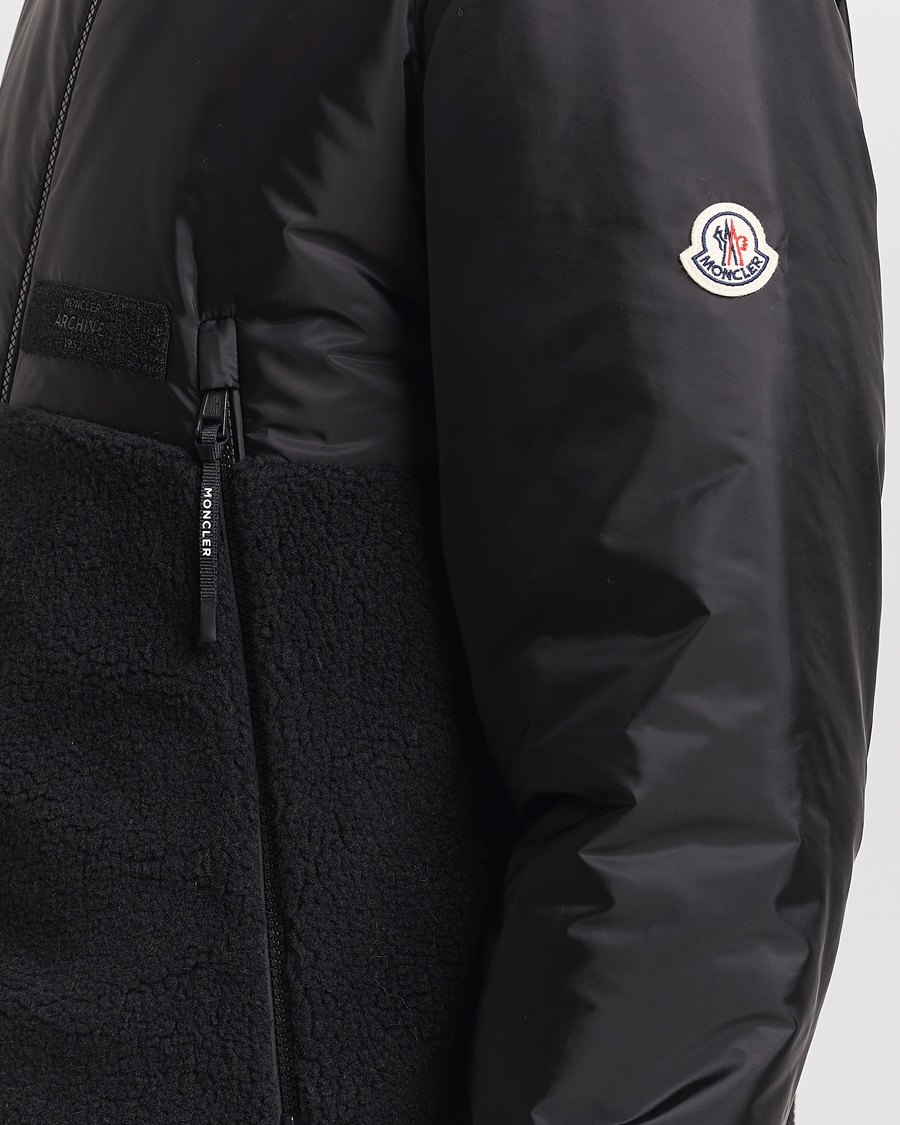 Homme | Manteaux Et Vestes | Moncler | Vallorch Reversible Fleece Jacket Black
