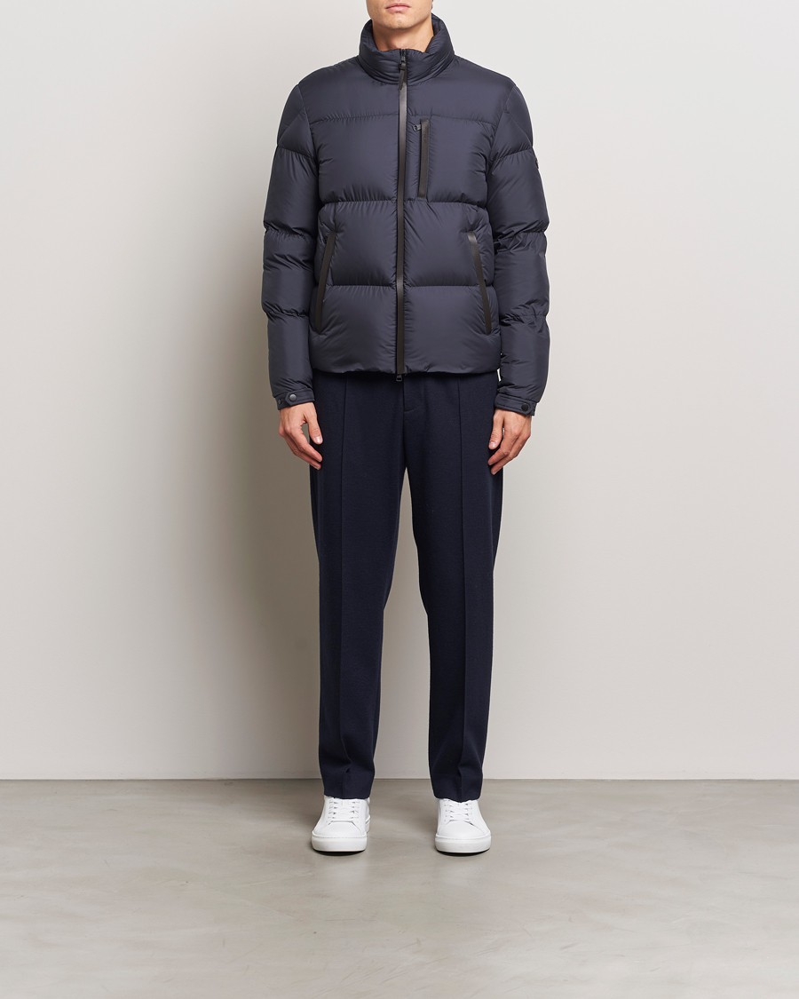 Homme | Manteaux Et Vestes | Moncler | Besbre Down Jacket Navy