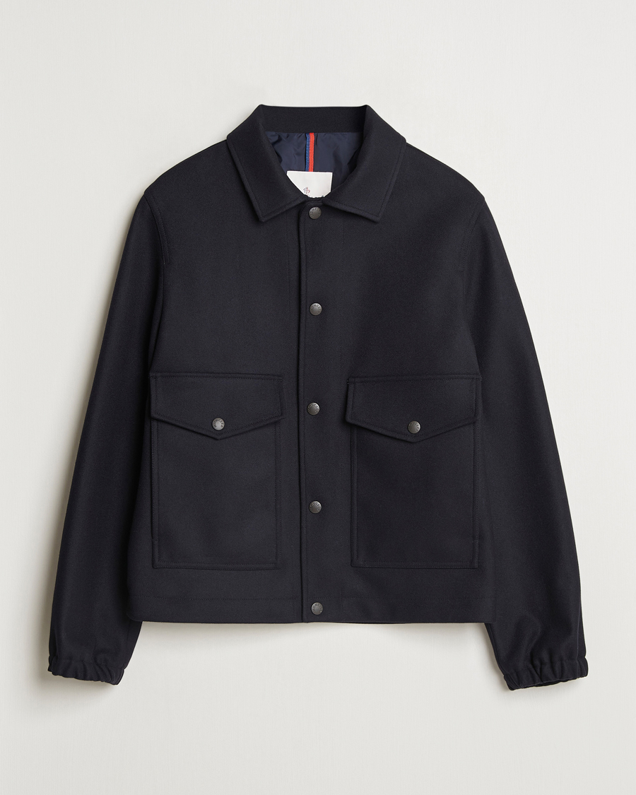 Homme | Manteaux Et Vestes | Moncler | Fredarola Shirt Jacket Navy