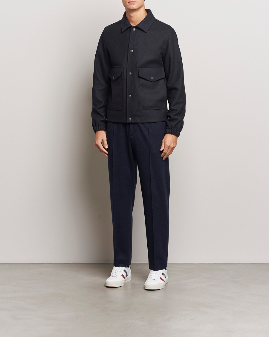 Homme | Manteaux Et Vestes | Moncler | Fredarola Shirt Jacket Navy