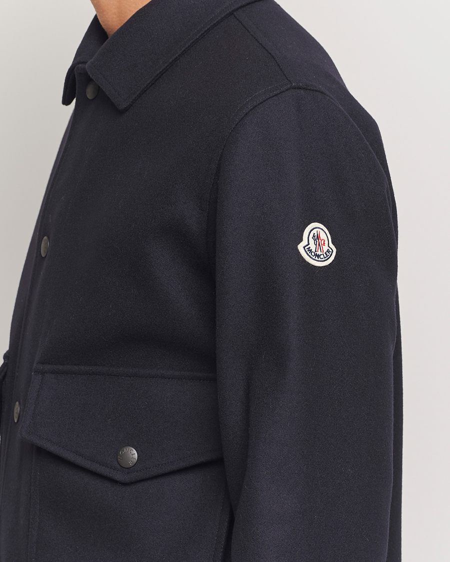 Homme | Manteaux Et Vestes | Moncler | Fredarola Shirt Jacket Navy