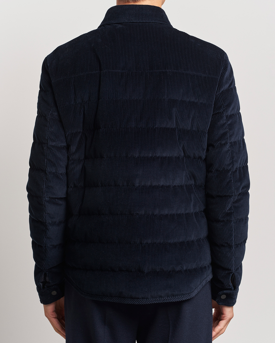 Homme | Manteaux Et Vestes | Moncler | Gasserhof Down Shirt Jacket Navy