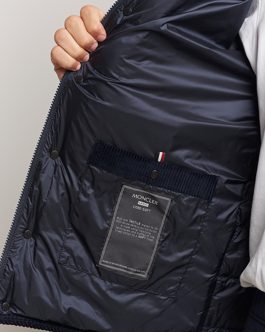 Homme | Manteaux Et Vestes | Moncler | Gasserhof Down Shirt Jacket Navy