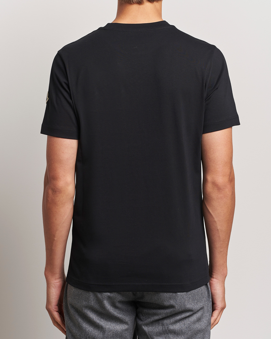 Homme | T-shirts | Moncler | Lettering T-Shirt Black