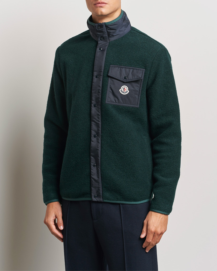 Homme | Pulls Et Tricots | Moncler | Full Zip Pocket Cardigan Navy