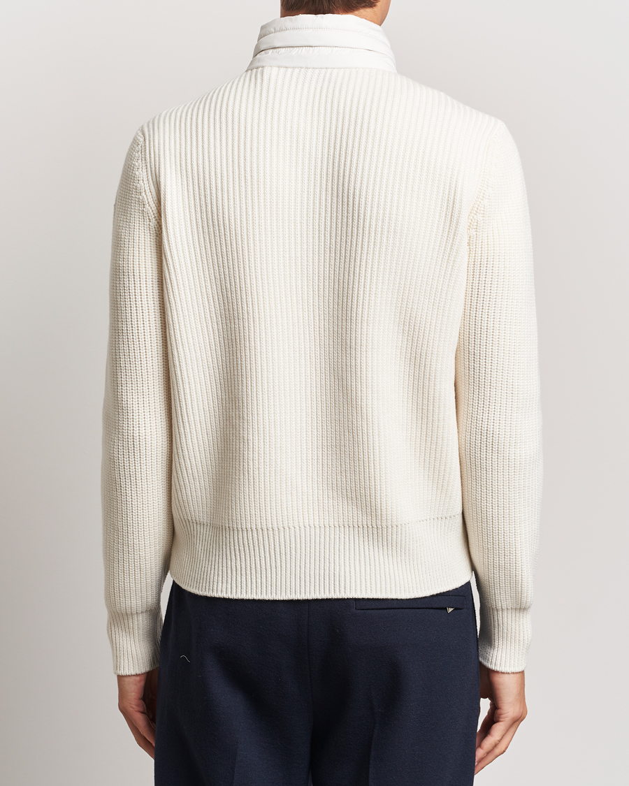 Homme | Manteaux Et Vestes | Moncler | Padded Zip Cardigan Off White