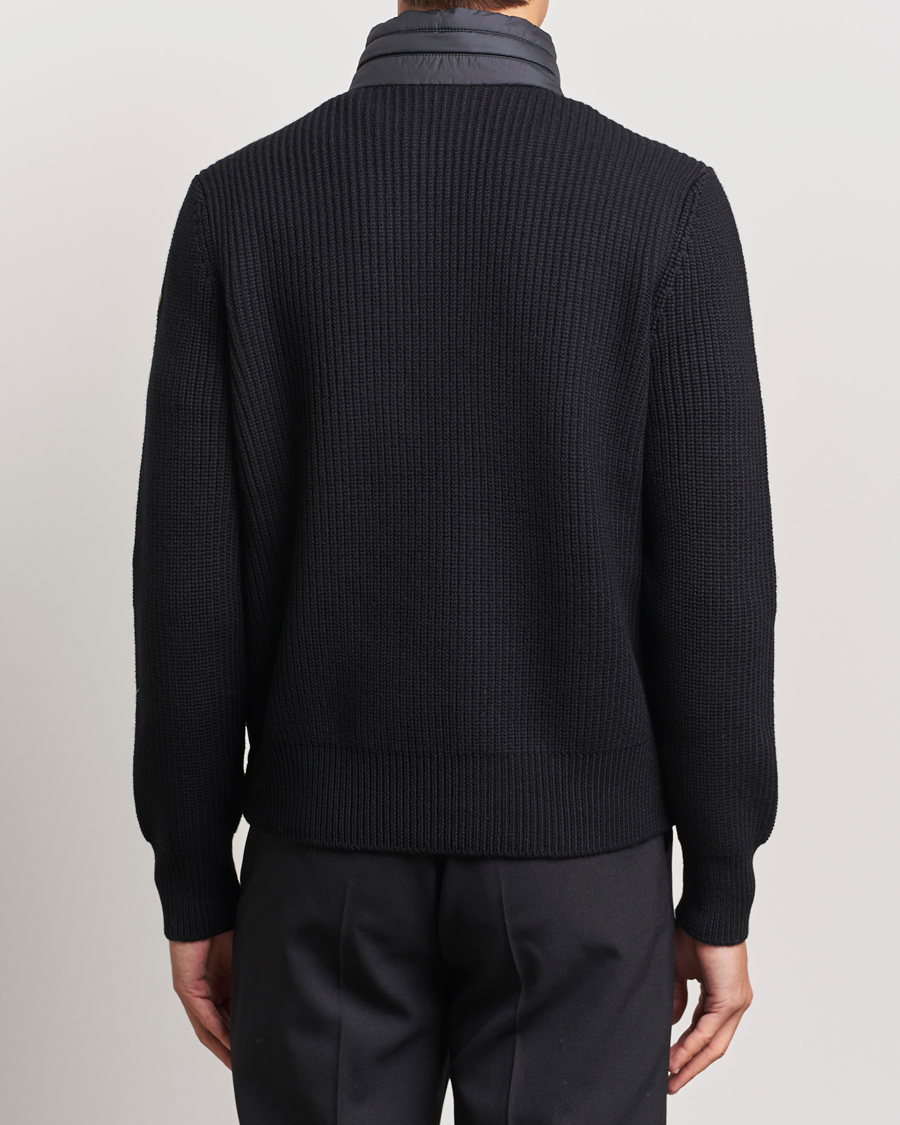 Homme | Manteaux Et Vestes | Moncler | Padded Zip Cardigan Black