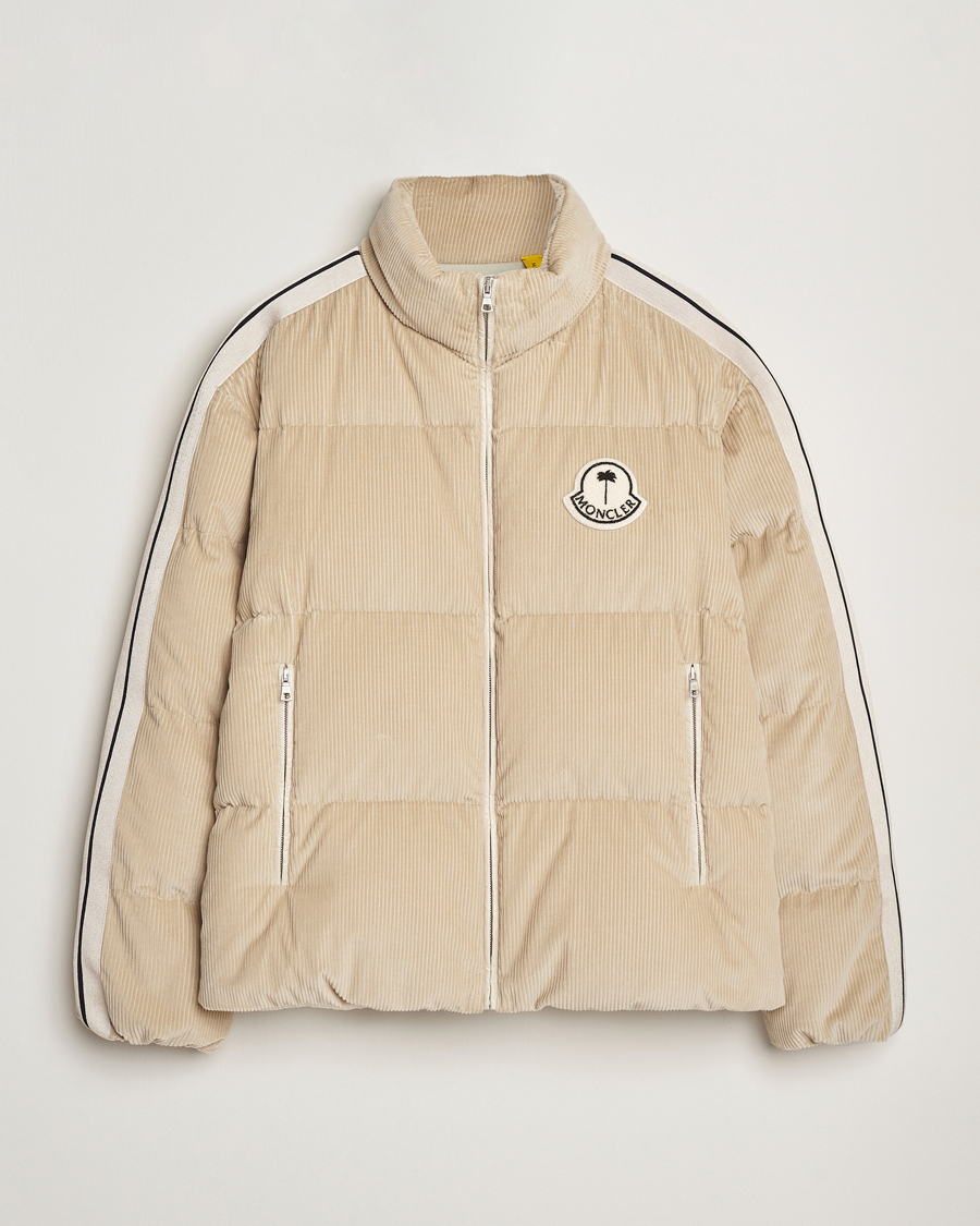 Homme | Manteaux Et Vestes | Moncler Genius | X Palm Angels Abrolhos Jacket Beige