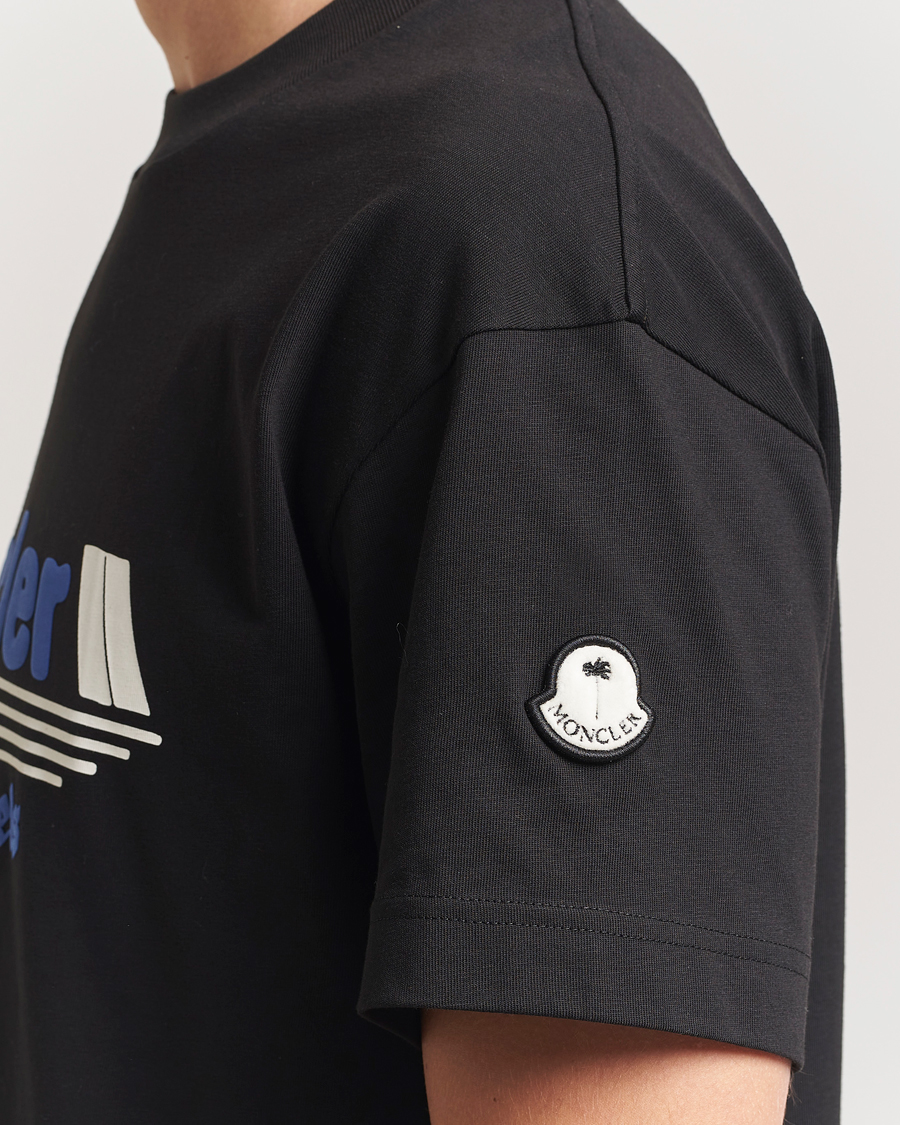Homme | T-shirts | Moncler Genius | X Palm Angels Printed T-Shirt Black