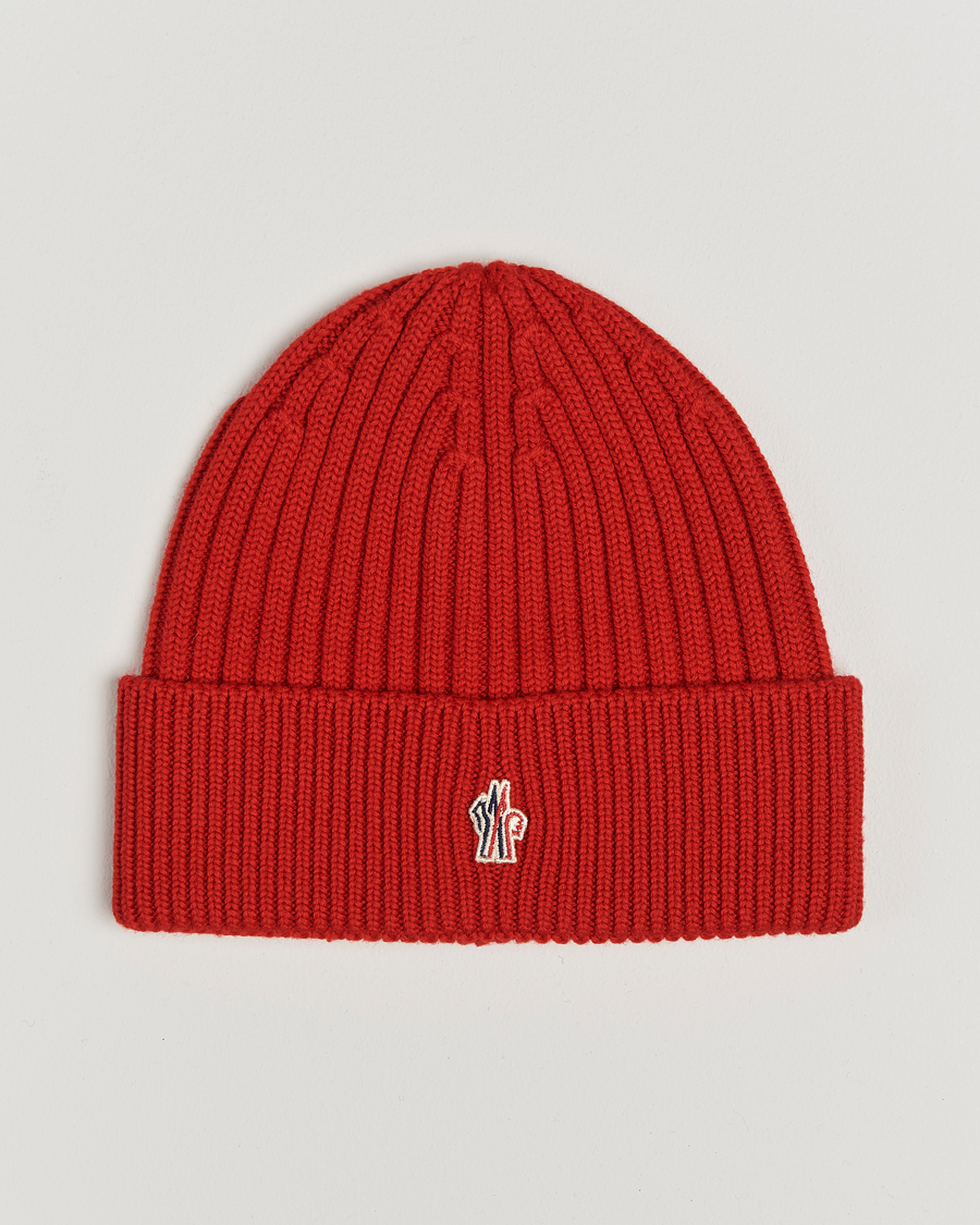 Heren | Moncler Grenoble Beretto Beanie Red | Moncler Grenoble | Beretto Beanie Red