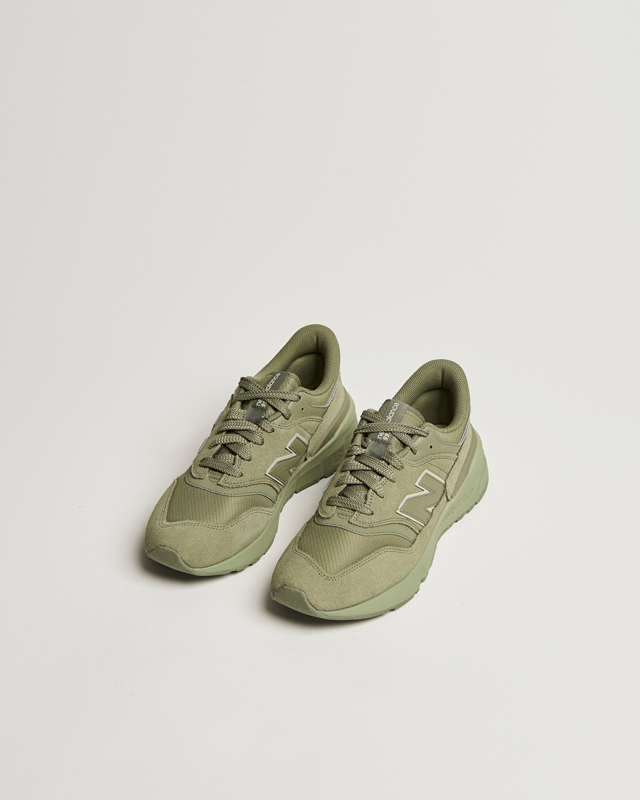 Heren | New Balance 997R Sneakers Dark Olivine | New Balance | 997R Sneakers Dark Olivine