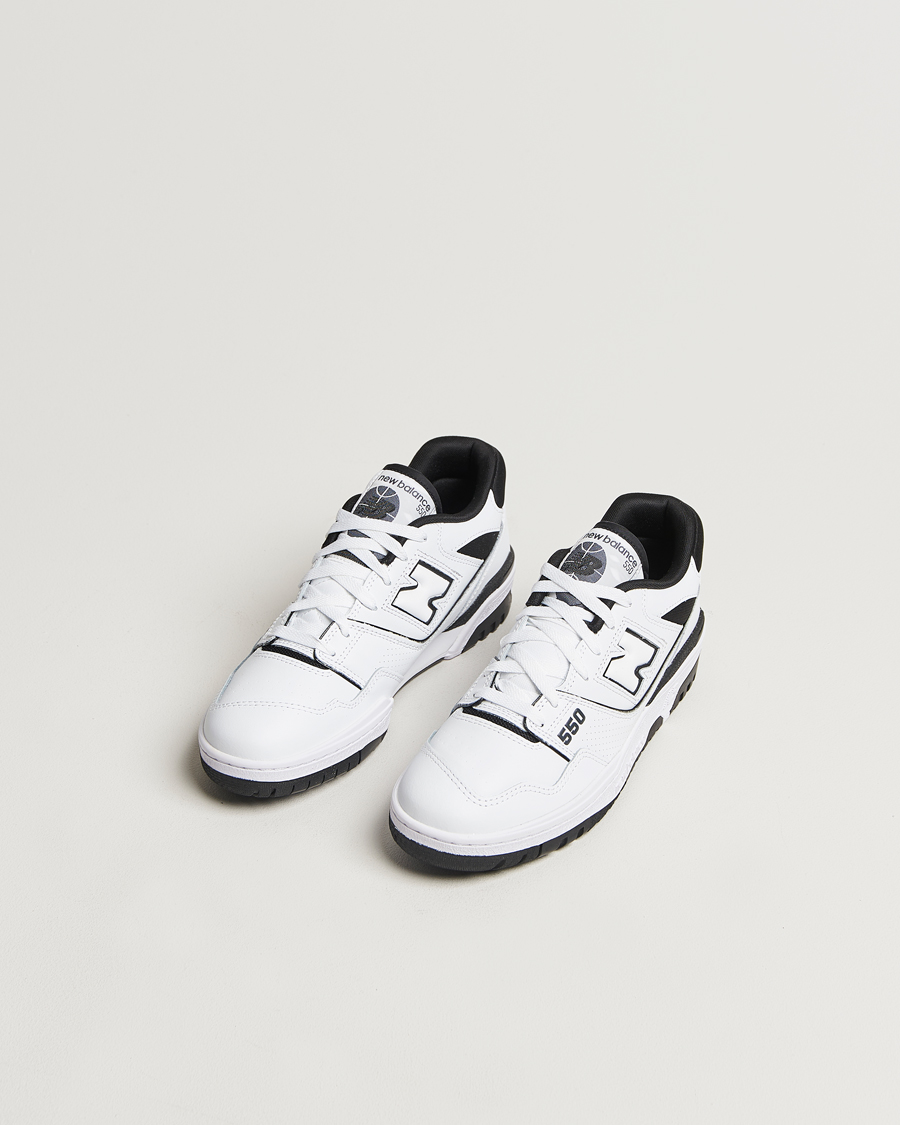 Heren | New Balance 550 Sneakers White/Black | New Balance | 550 Sneakers White/Black