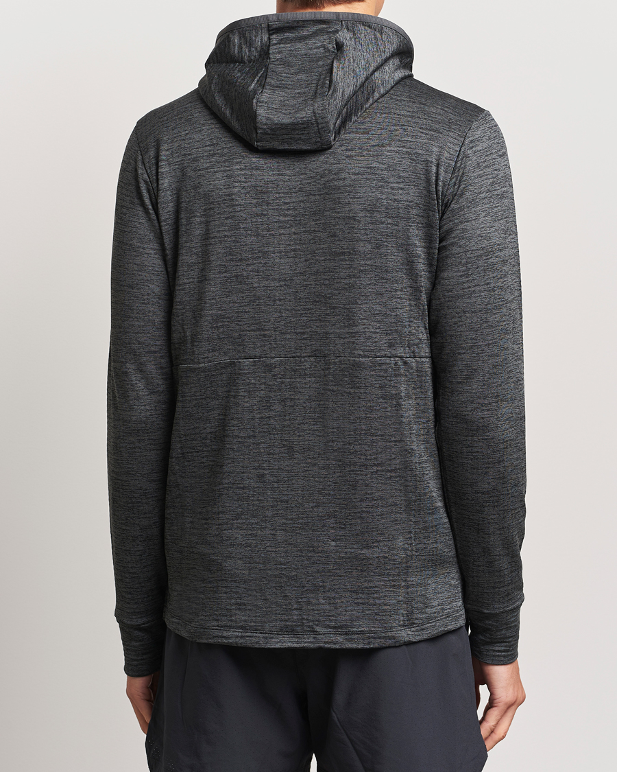 Heren | Truien | New Balance Running | Heat Grid Hooded Full Zip Black