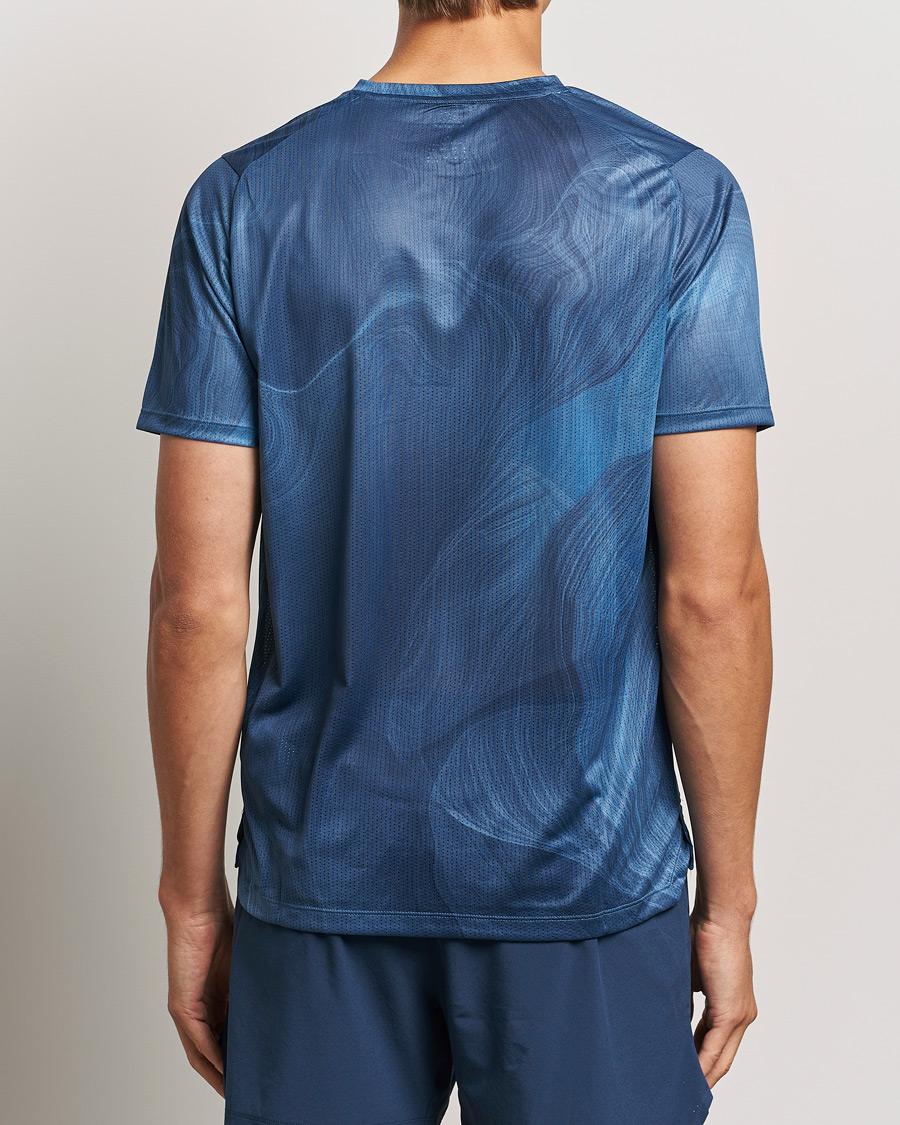 Homme | T-shirts | New Balance Running | Athletics Run T-Shirt Blue Agate