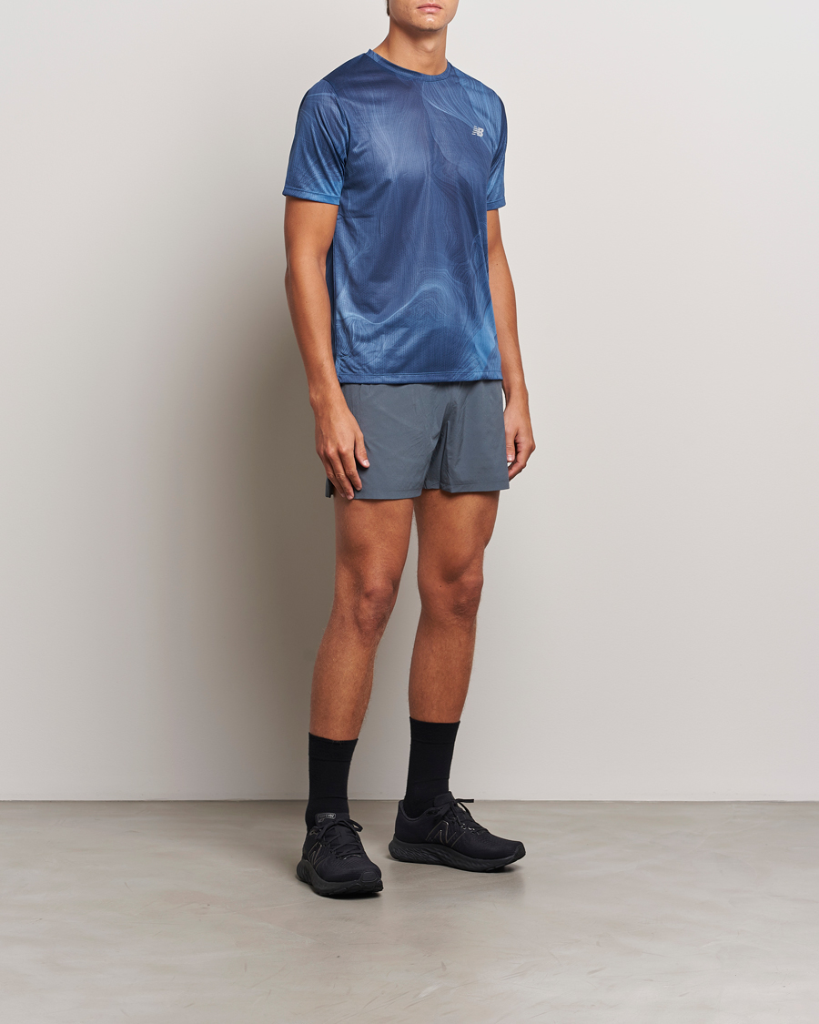 Heren | Korte broek | New Balance Running | Athletics 5 RC Shorts Graphite