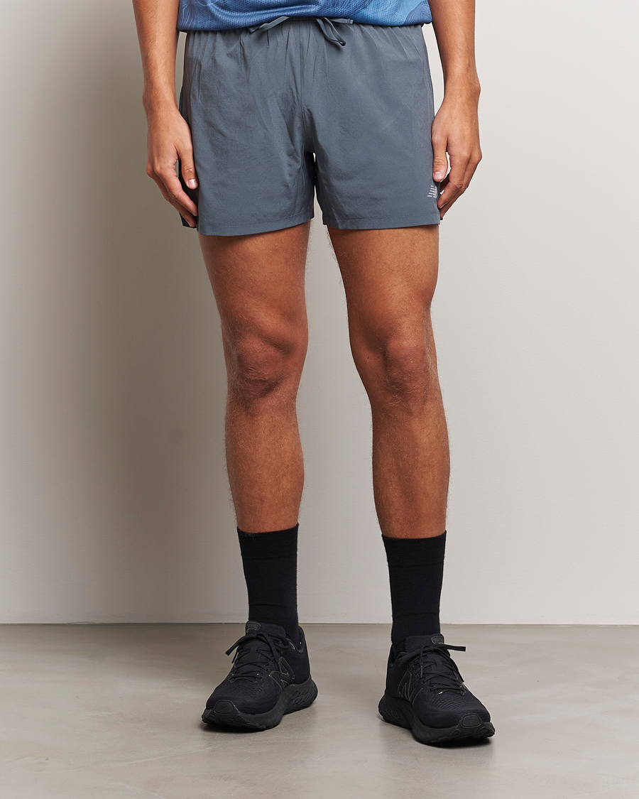 Heren | Korte broek | New Balance Running | Athletics 5 RC Shorts Graphite