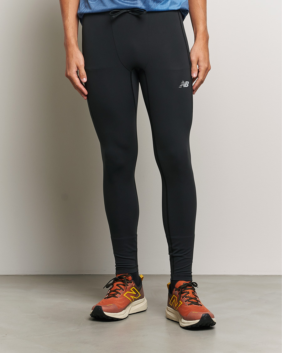 Homme | Pantalons | New Balance Running | Sleek Pocket Tights Black