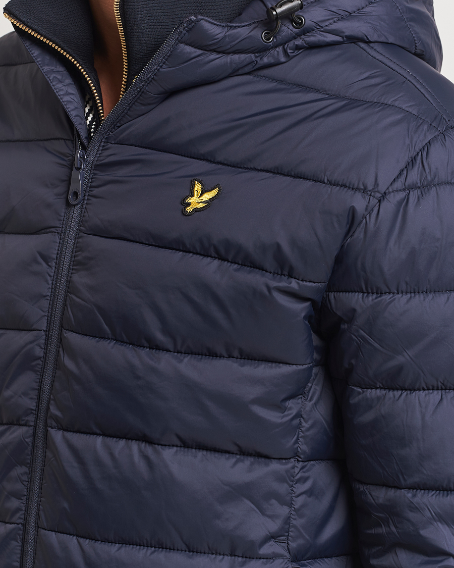 Homme | Manteaux Et Vestes | Lyle & Scott | Wadded Hooded Jacket Dark Navy