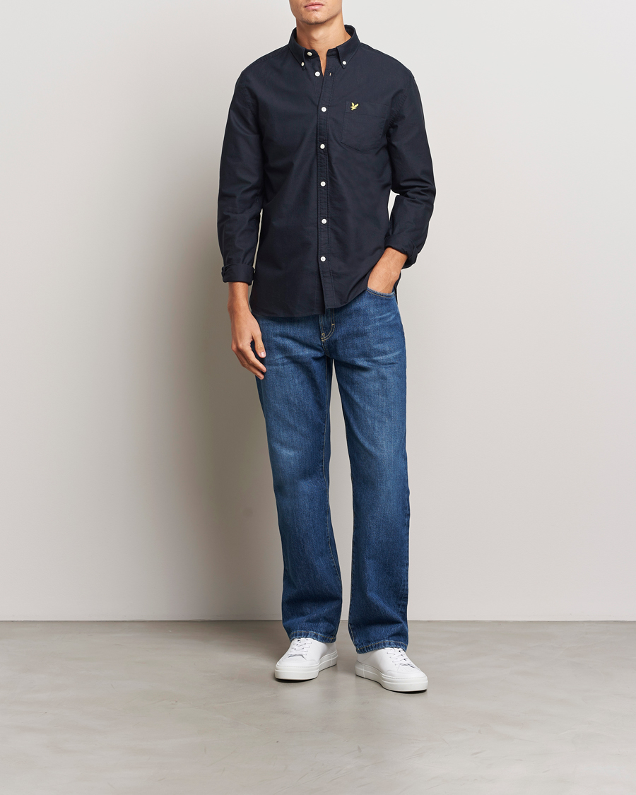 Homme | Chemises | Lyle & Scott | Lightweight Oxford Shirt Dark Navy