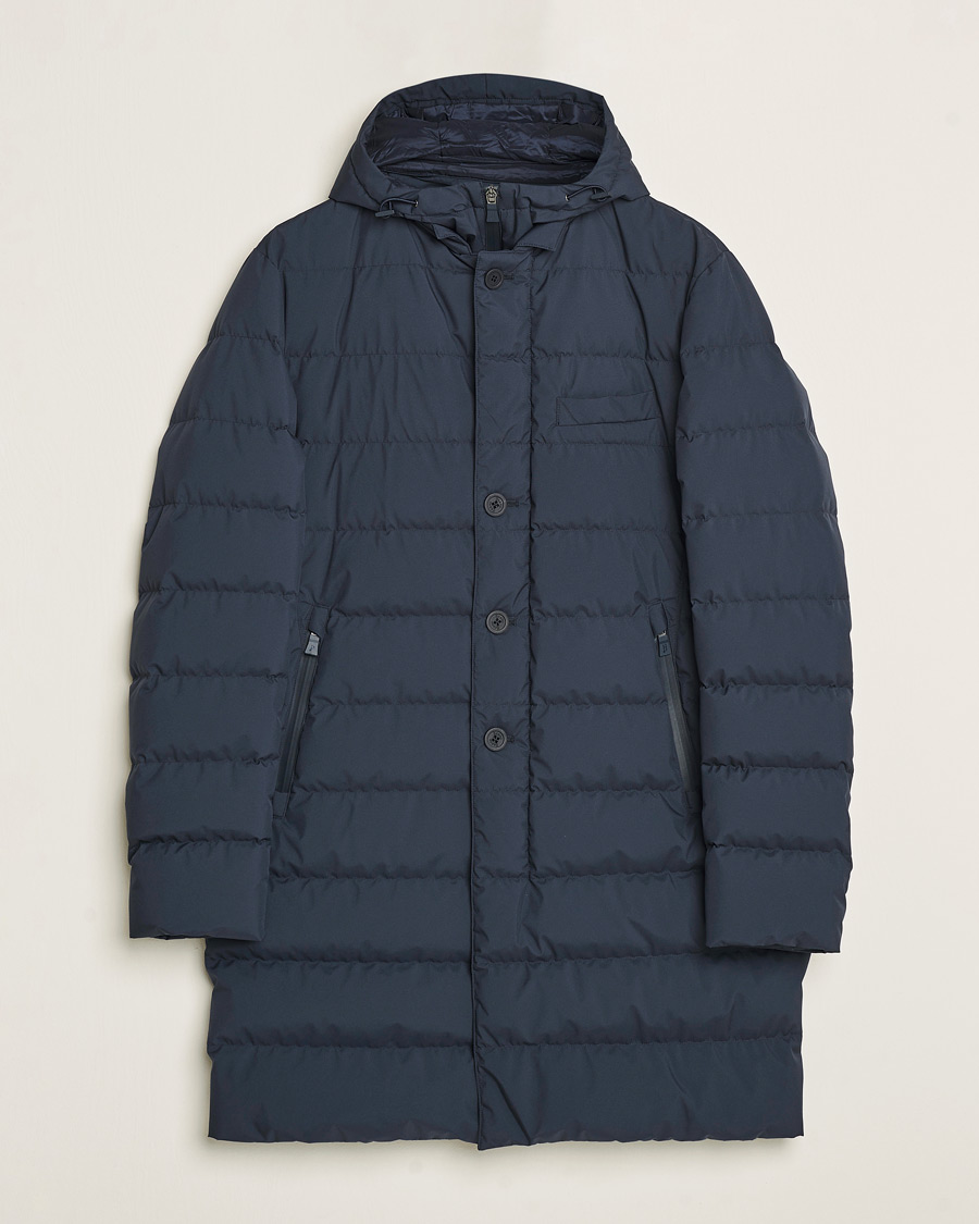 Homme | Manteaux Et Vestes | Herno | Laminar Down Coat Navy