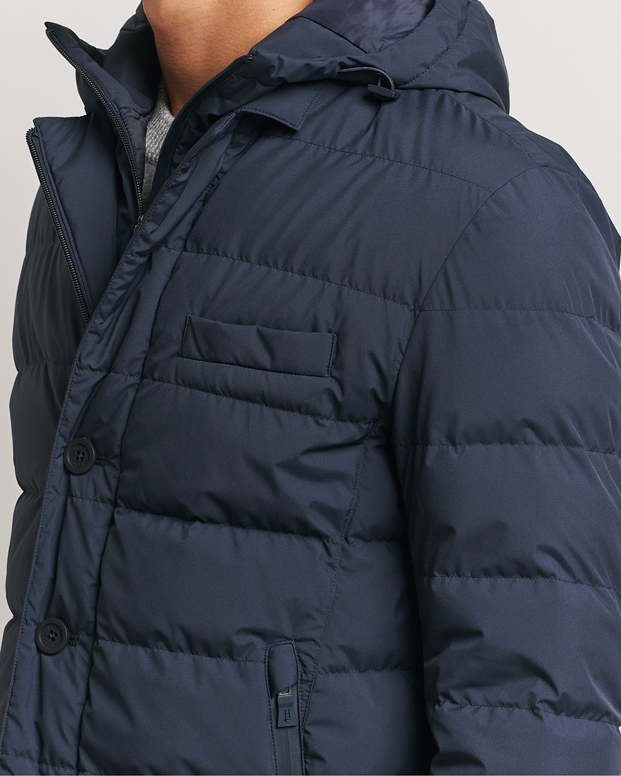 Homme | Manteaux Et Vestes | Herno | Laminar Down Coat Navy