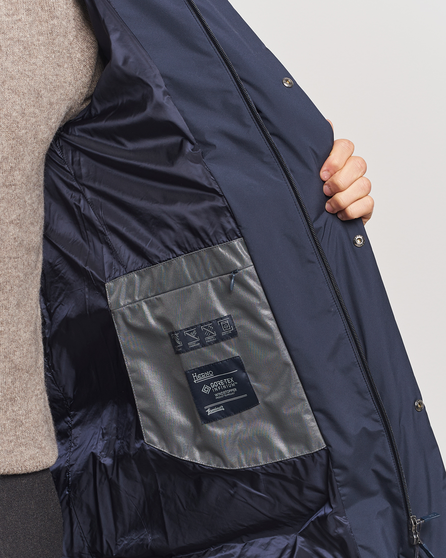 Heren | Jassen | Herno | Laminar Down Parka Navy